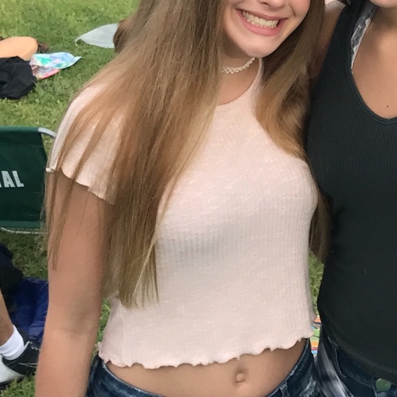 Forever 21 Tops - Lettuce Edge Top